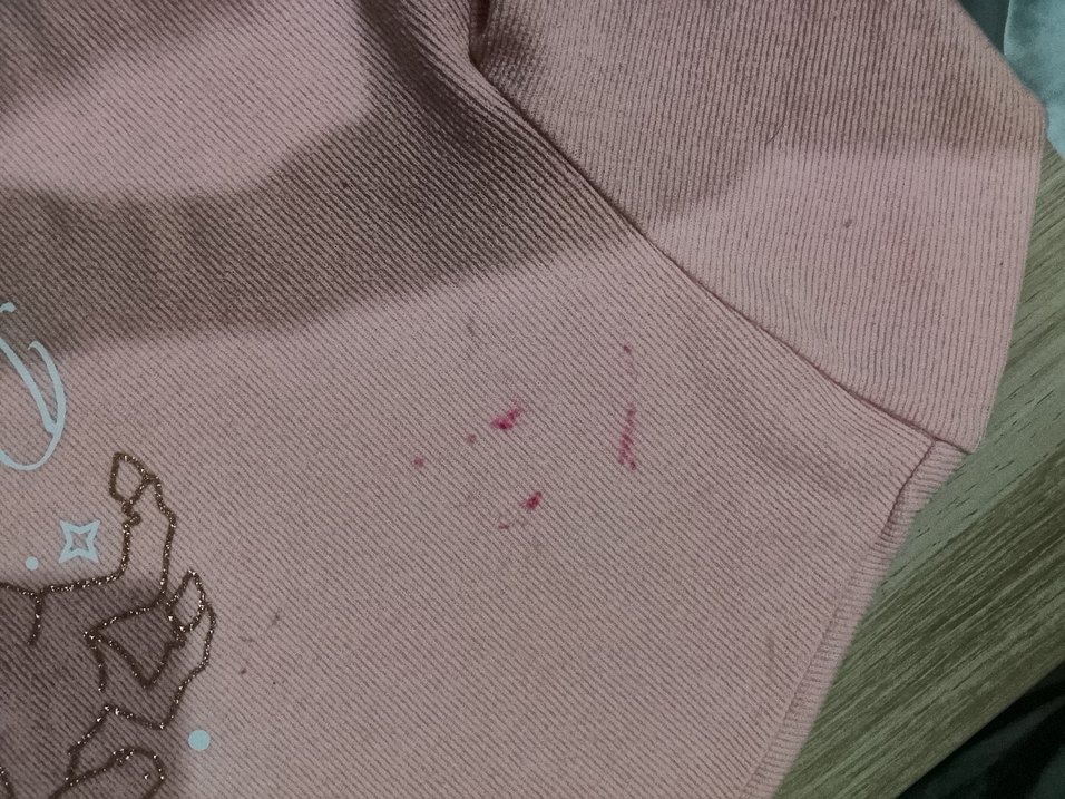 Kız Çocuk Gri Pamuklu Unicorn Baskılı Tişört - Görsel 4