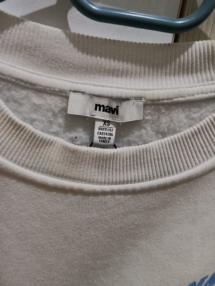 Bej Kapüşonlu Kadın Sweatshirt - Görsel 5