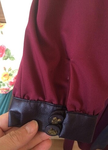 42 Beden bordo Renk Puane elbise 