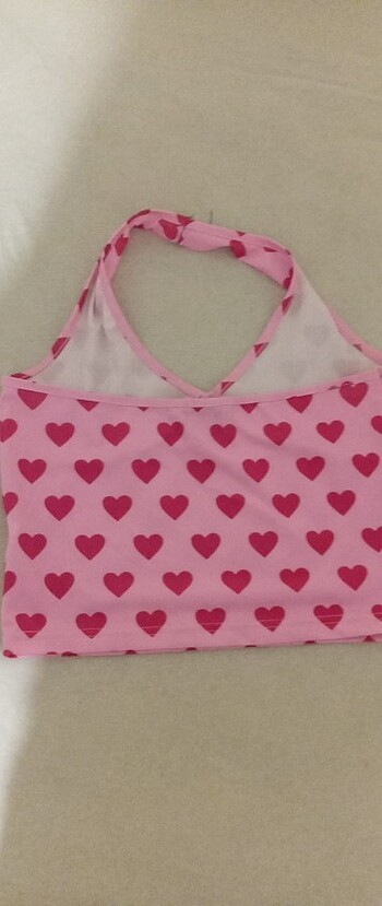 m Beden Pembe Crop