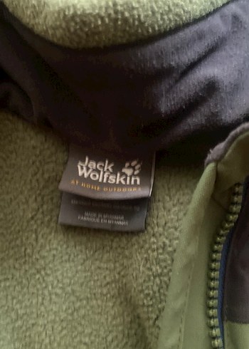 Jack Wolfskin haki yeşil erkek mont - Görsel 2