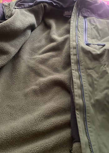 Jack Wolfskin haki yeşil erkek mont - Görsel 3