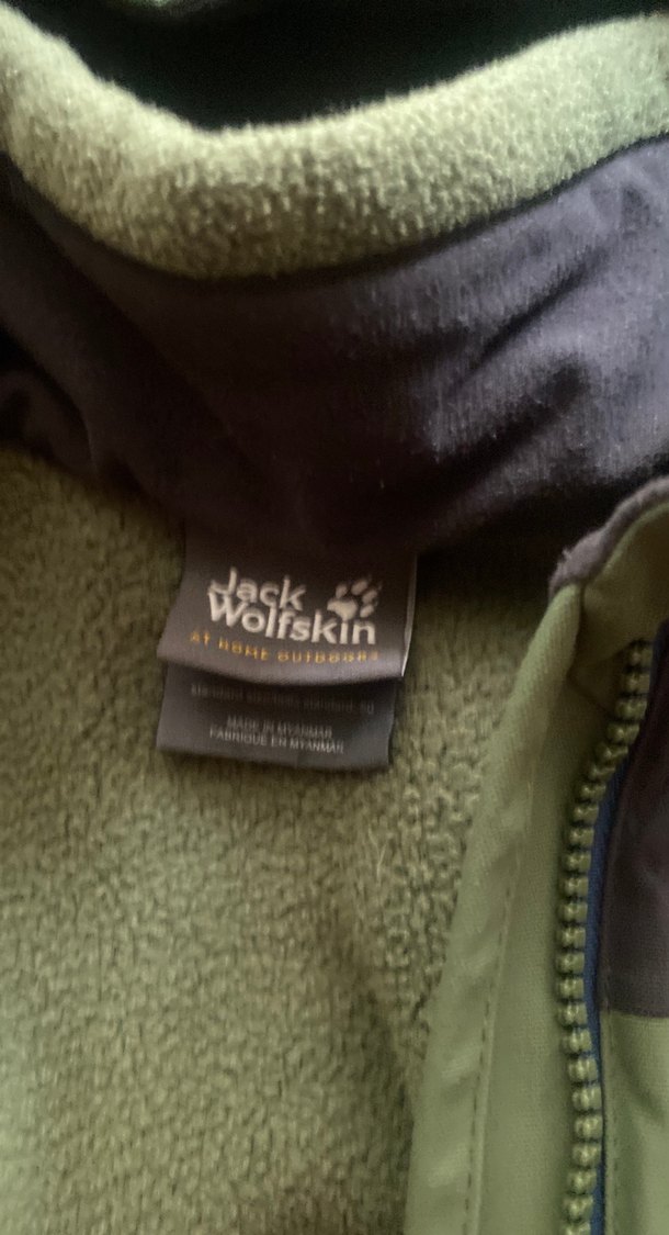 Jack Wolfskin haki yeşil erkek mont - Görsel 2