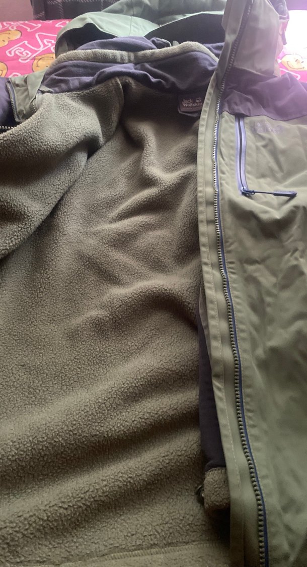 Jack Wolfskin haki yeşil erkek mont - Görsel 3