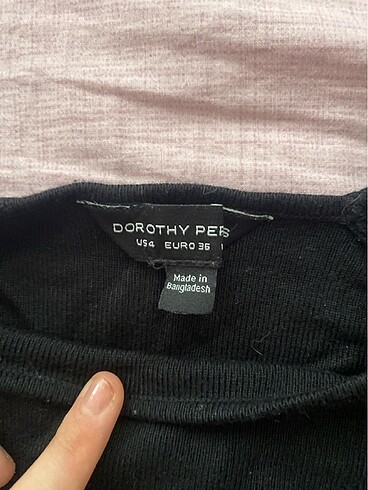 Dorothy Perkins bluz siyah