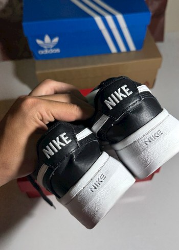 37,5 Beden siyah Renk Nike Kadın Siyah Platform Spor Ayakkabı