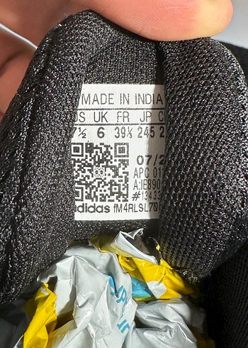 adidas Siyah Bağcıklı Erkek Koşu ve Antrenman Ayakkabısı - Görsel 8