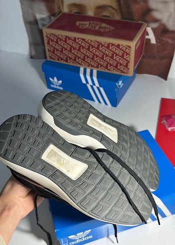 adidas Siyah Bağcıklı Erkek Koşu ve Antrenman Ayakkabısı - Görsel 7