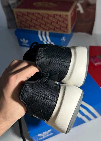 adidas Siyah Bağcıklı Erkek Koşu ve Antrenman Ayakkabısı - Görsel 6