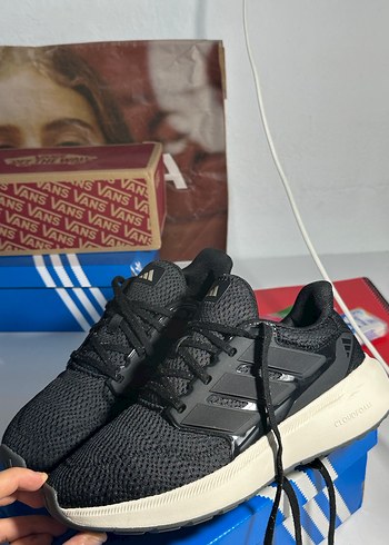 adidas Siyah Bağcıklı Erkek Koşu ve Antrenman Ayakkabısı - Görsel 3