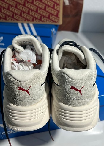 puma Beyaz Bağcıklı Kadın Spor Ayakkabı - Görsel 6