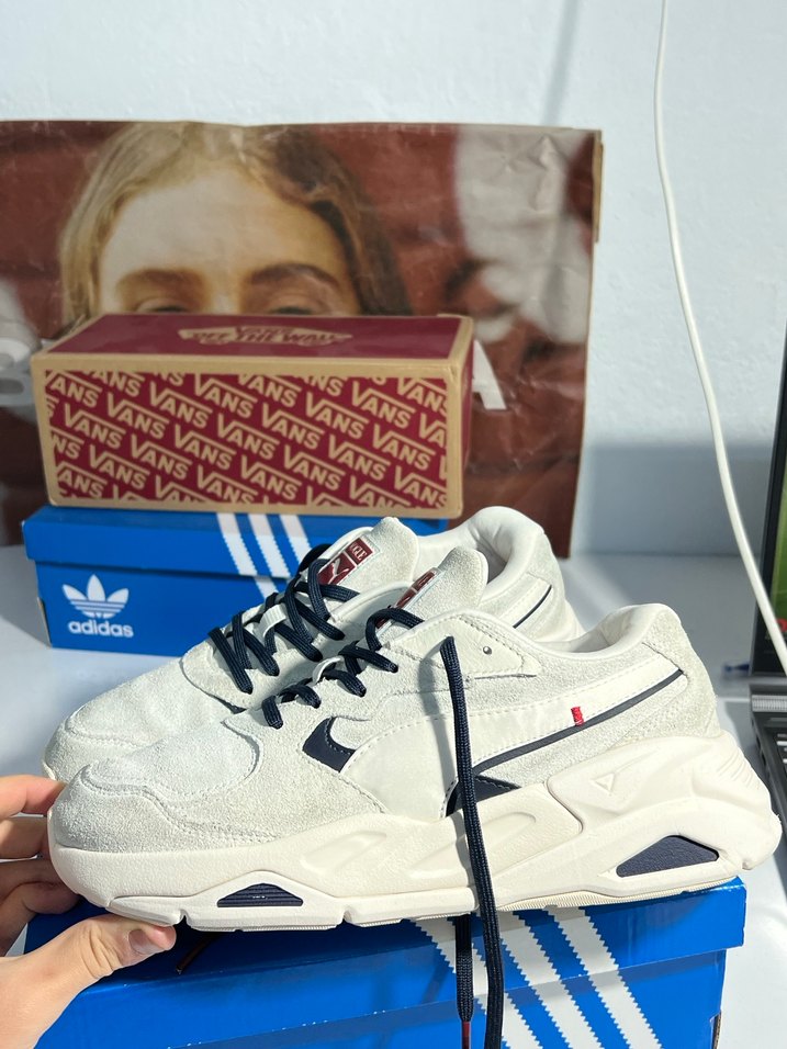 puma Beyaz Bağcıklı Kadın Spor Ayakkabı - Görsel 2