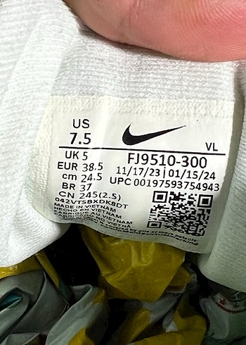 nike Beyaz Bağcıklı Kadın Spor Ayakkabı - Görsel 8