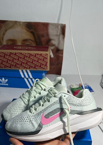 nike Beyaz Bağcıklı Kadın Spor Ayakkabı - Görsel 3