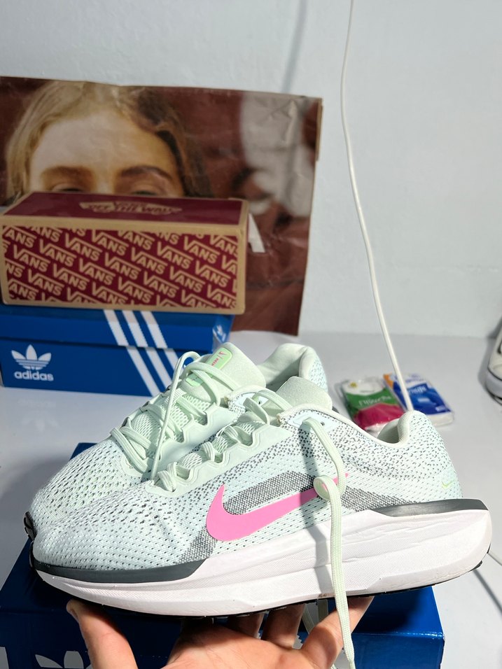 nike Beyaz Bağcıklı Kadın Spor Ayakkabı - Görsel 2