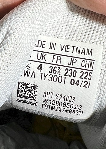 Beyaz Adidas Kadın Spor Ayakkabı - Görsel 8