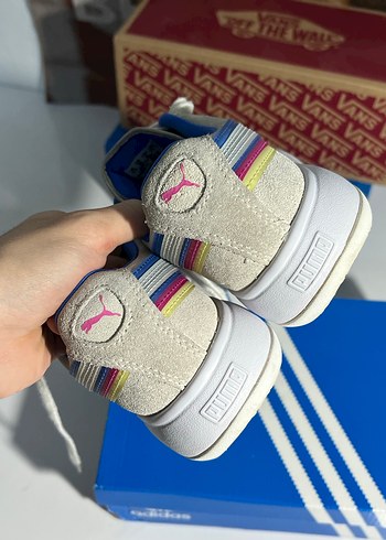 puma Beyaz Platform Topuklu Spor Ayakkabı - Görsel 6