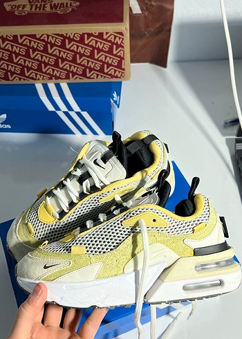 nike Sarı Platform Topuklu Spor Ayakkabı - Görsel 4