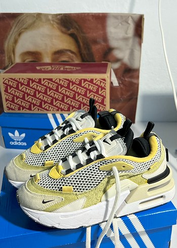 nike Sarı Platform Topuklu Spor Ayakkabı - Görsel 2