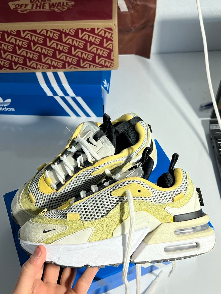 nike Sarı Platform Topuklu Spor Ayakkabı - Görsel 4