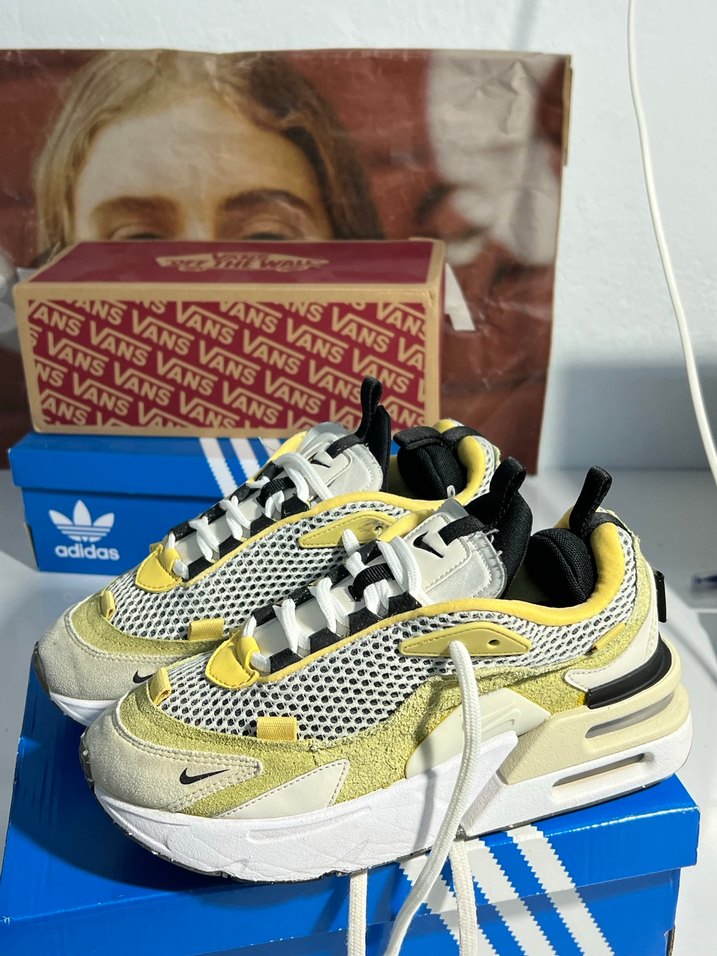 nike Sarı Platform Topuklu Spor Ayakkabı - Görsel 2