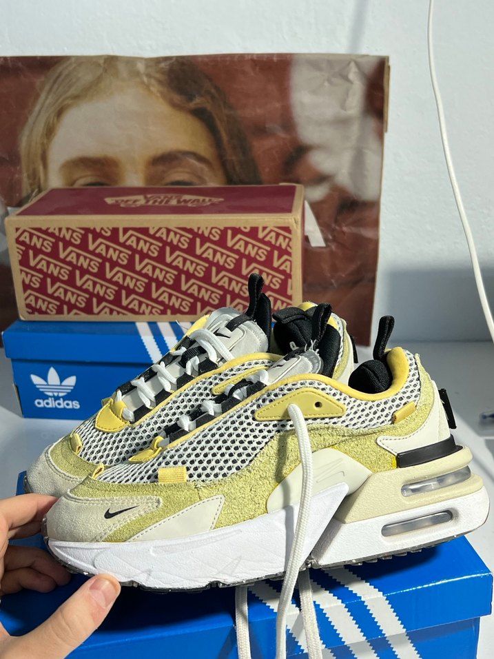 nike Sarı Platform Topuklu Spor Ayakkabı - Görsel 3