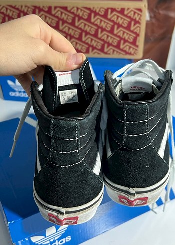 Siyah Vans Kadın Spor Ayakkabı - Görsel 6