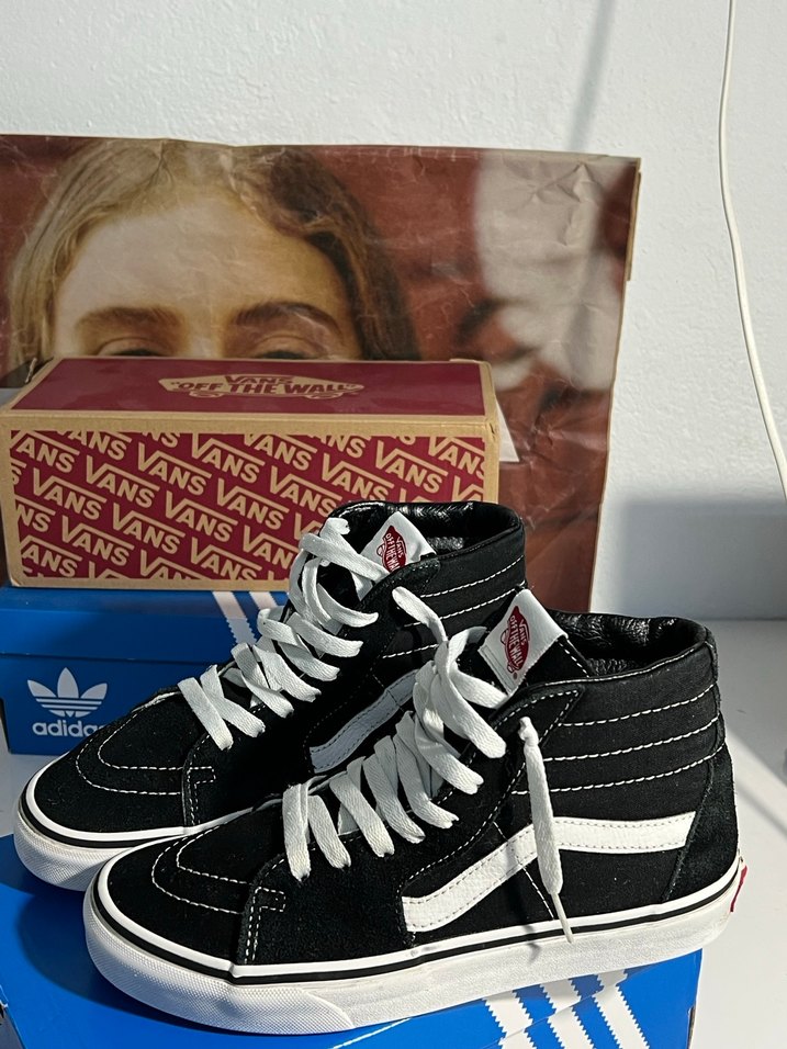 Siyah Vans Kadın Spor Ayakkabı - Görsel 4