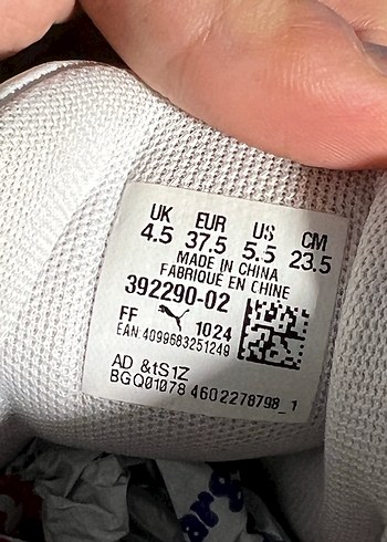 Beyaz Puma Kadın Spor Ayakkabı - Görsel 6