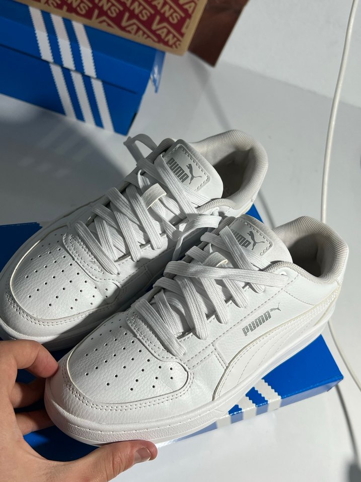 Beyaz Puma Kadın Spor Ayakkabı - Görsel 2