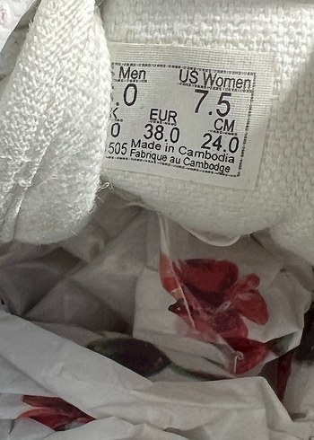 Beyaz Vans Stiletto Topuklu Spor Ayakkabı - Görsel 7