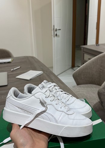 38 Beden Puma Beyaz Kadın Platform Spor Ayakkabı