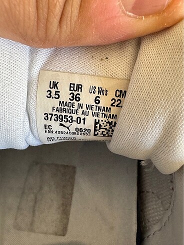 36 Beden beyaz Renk puma spor ayakkabı