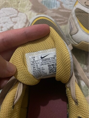 39 Beden camel Renk Nike spor ayakkabı