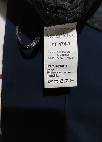 36 Beden Naramaxx slim fit pantolon