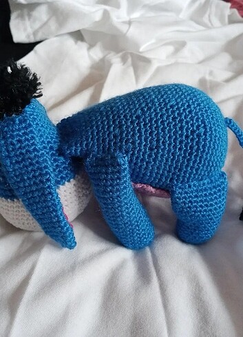 Tasarımcı Amigurumi Eşek Eeyore 