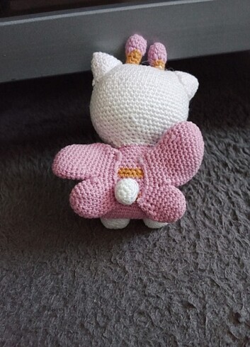 Diğer Amigurumi kanatlı hello kitty 