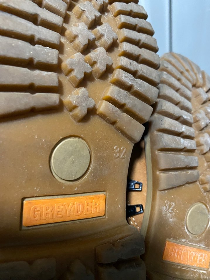 Kahverengi Süet  kız çocuk  Bot - Görsel 4