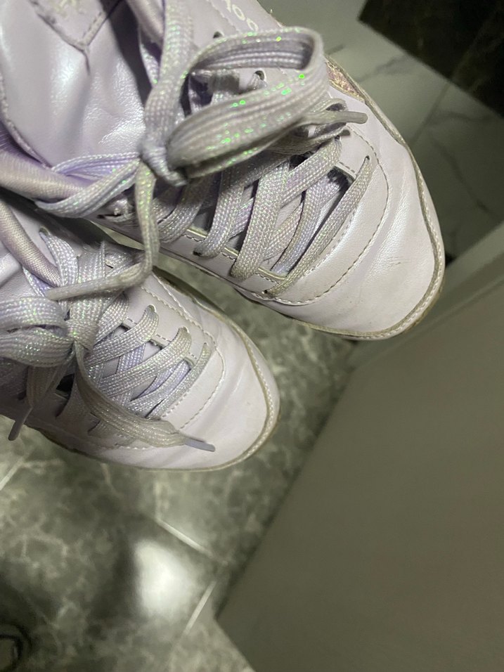 Pastel Mor Dolgu Topuklu Bağcıklı çocuk Spor Ayakkabı - Görsel 2