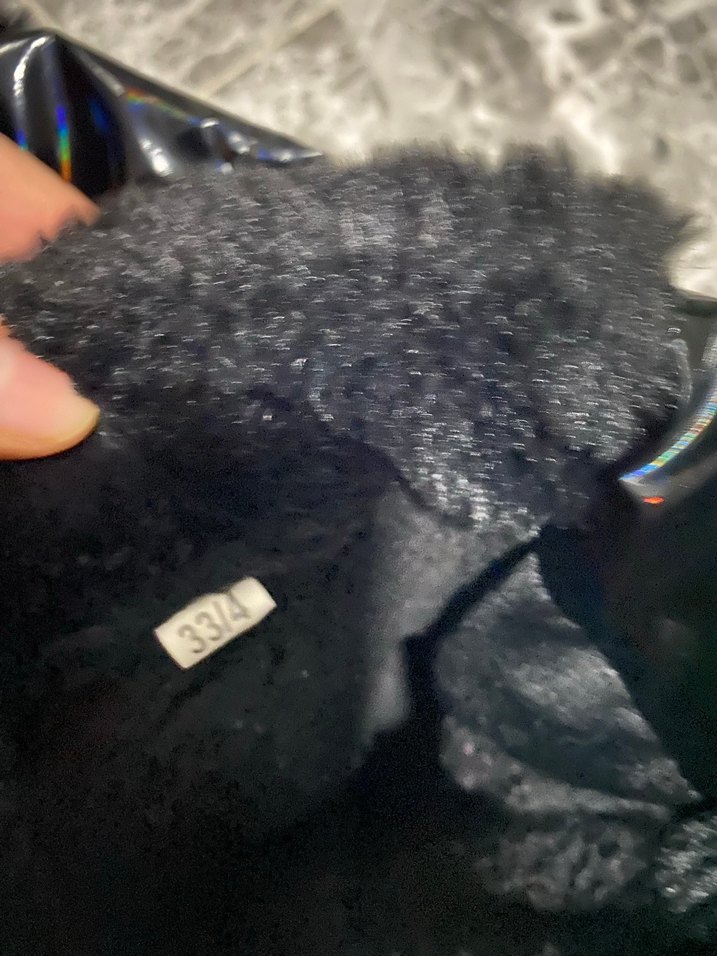 Siyah Kürklü kız çocuk  Bot - Görsel 4