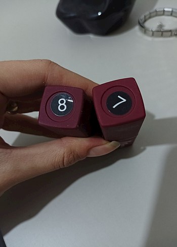 Kiss Beauty Bordo Mat Ruj - Görsel 2