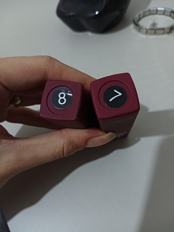 Kiss Beauty Bordo Mat Ruj - Görsel 2