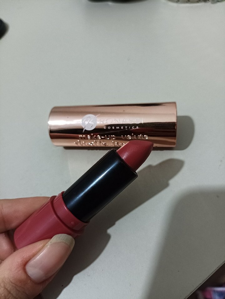 Ronassi Parlak Bordo Ruj - Görsel 4