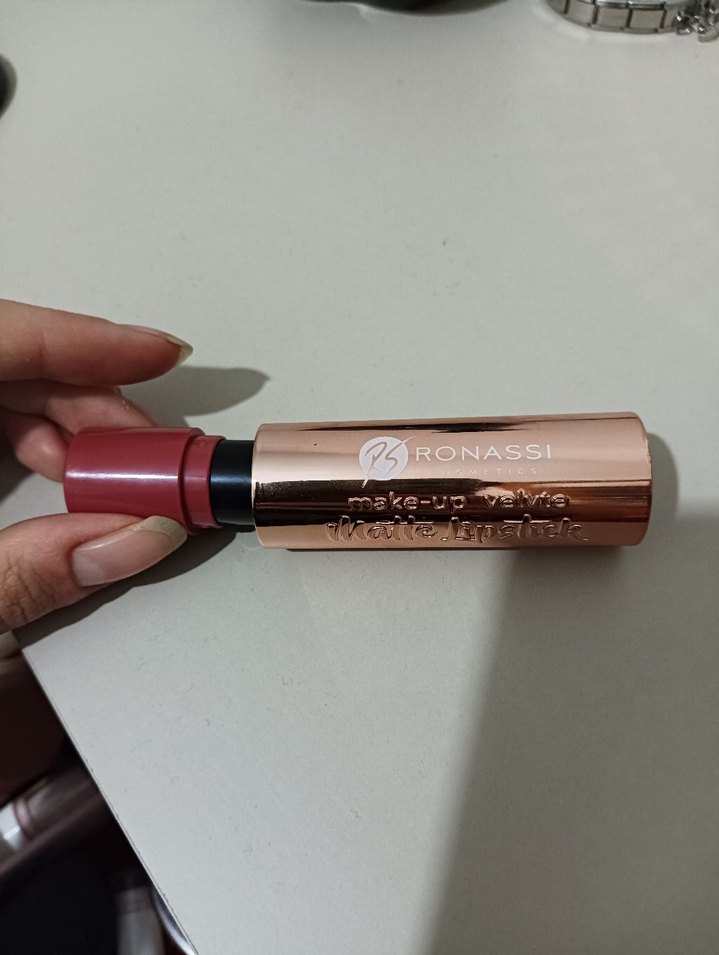Ronassi Parlak Bordo Ruj - Görsel 3
