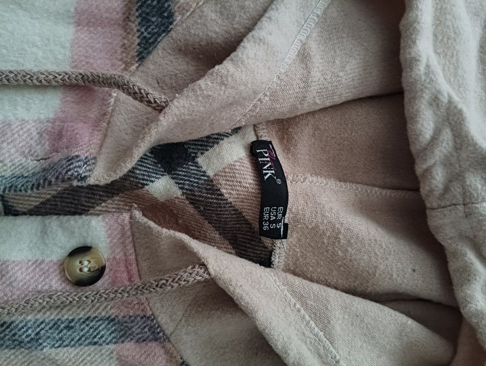 Düğmeli Ekose Desenli Kadın Gömlek - Görsel 3