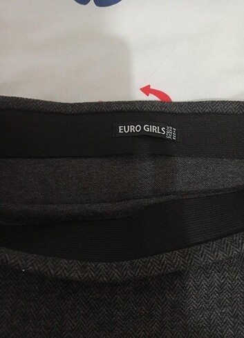 m Beden Gri kışlık etek