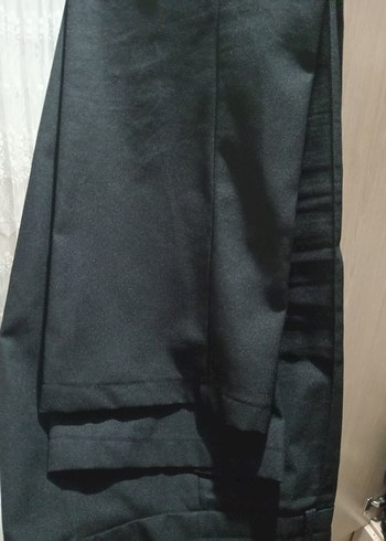 Siyah Kadın Kumaş Pantolon - Görsel 6