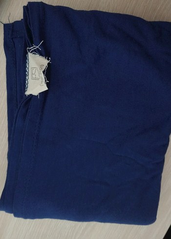 Koyu Mavi Fresh Scarfs Penye Şal - Görsel 2