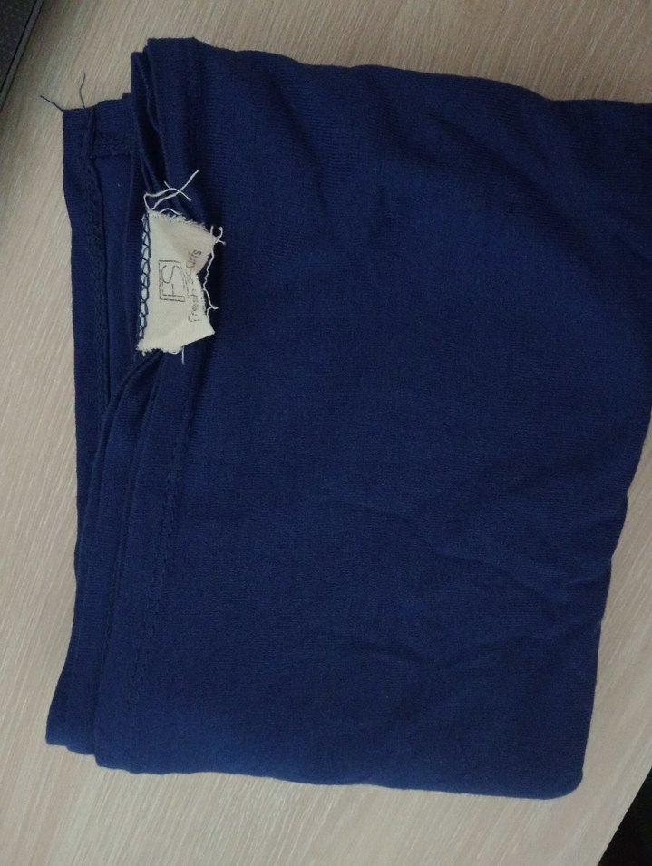 Koyu Mavi Fresh Scarfs Penye Şal - Görsel 4