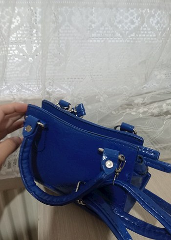 Kadın Sax Mavi El Çantası - Görsel 3